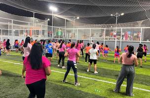 Palmeira do Piauí realiza mobilização do Outubro Rosa com caminhada e palestras (Foto: Reprodução)