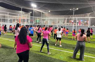 Palmeira do Piauí realiza mobilização do Outubro Rosa com caminhada e palestras (Foto: Reprodução) Palmeira do Piauí realiza mobilização do Outubro Rosa com caminhada e palestras (Foto: Reprodução)