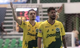 Partida decisiva busca uma ida histórica para o estado do Piauí no Futsal (Foto: Lucas Batista/ CAP)