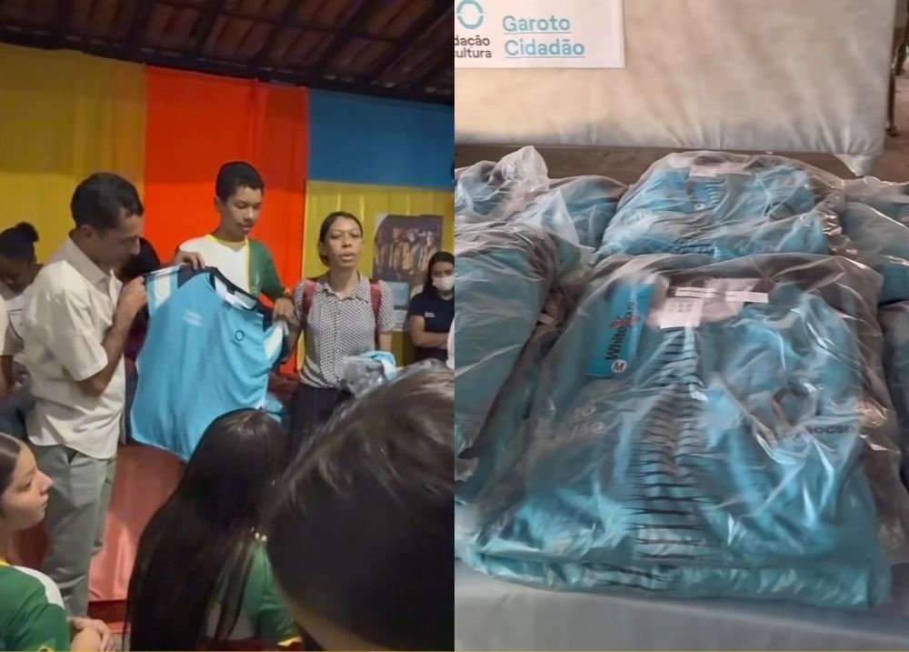 Paulistana entrega fardamentos do Projeto Garoto Cidadão e reforça inclusão