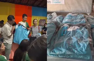 Paulistana entrega fardamentos do Projeto Garoto Cidadão e reforça inclusão (Foto: Reprodução)