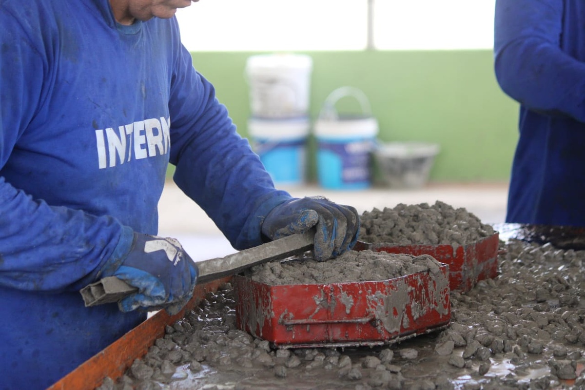 Penitenciária Irmão Guido inaugura fábrica de blocos de concreto na segunda-feira
