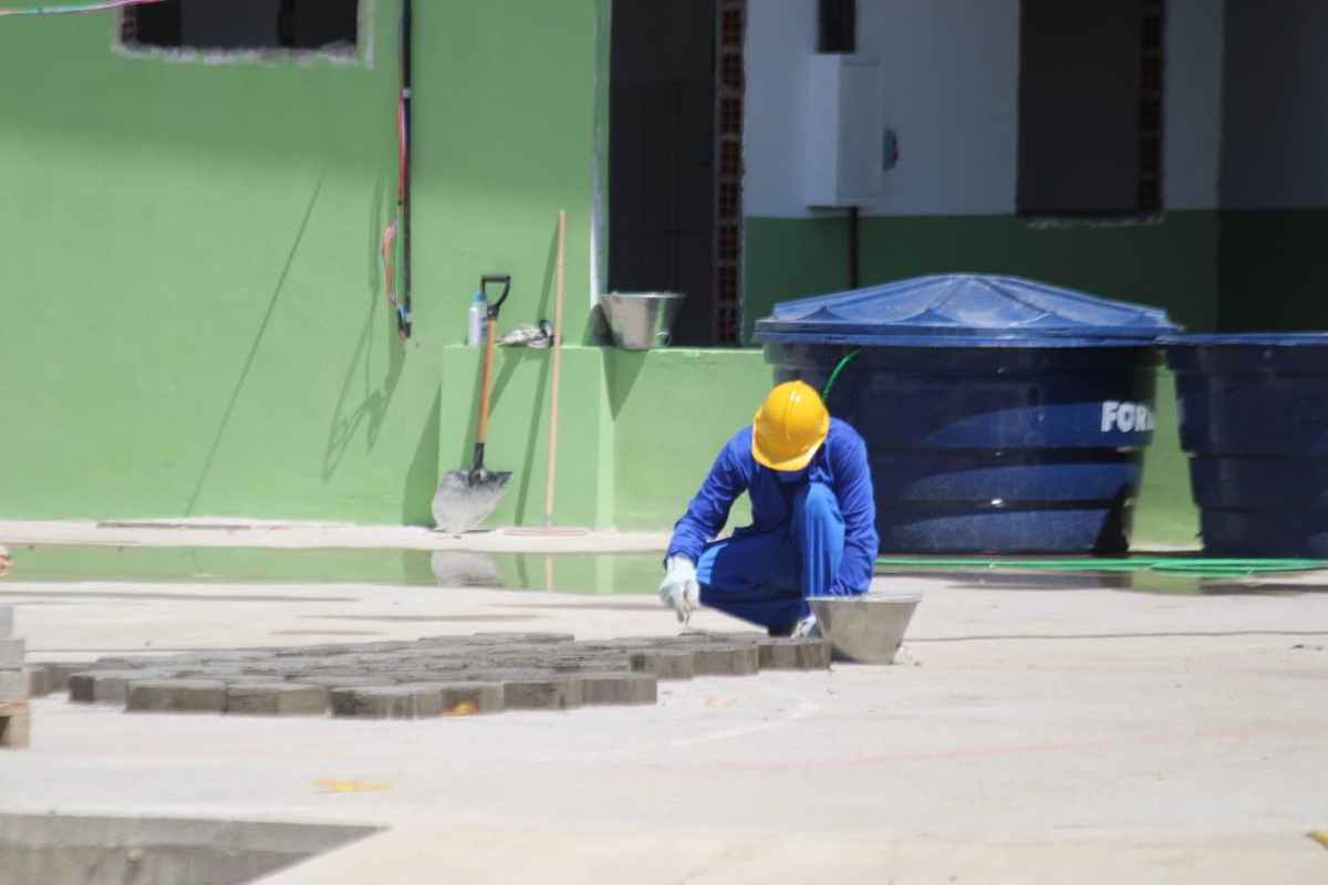 Penitenciária Irmão Guido inaugura fábrica de blocos de concreto na segunda-feira