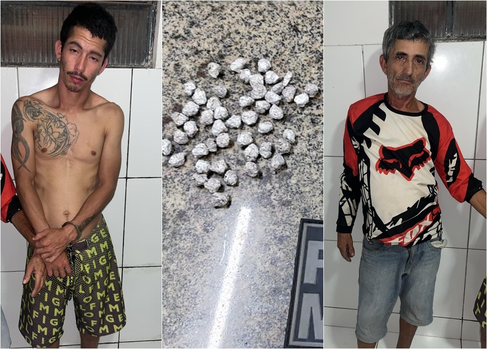 PM desarticula ponto de tráfico em Parnaíba e prende dois homens