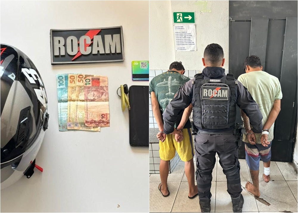 PM detém dupla após perseguição e apreende moto na Marechal Castelo Branco