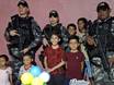 PM faz surpresa em festa de criança autista fã da corporação em Teresina
