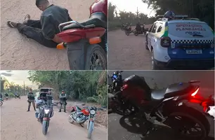 PM prende dupla suspeita de furtar motos na zona rural de Teresina (Foto: Reprodução)