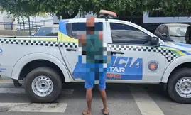 PM prende homem suspeito de importunação sexual e ameaças a mulheres em Pio IX (Foto: Reprodução)