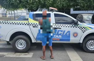 PM prende homem suspeito de importunação sexual e ameaças a mulheres em Pio IX (Foto: Reprodução)
