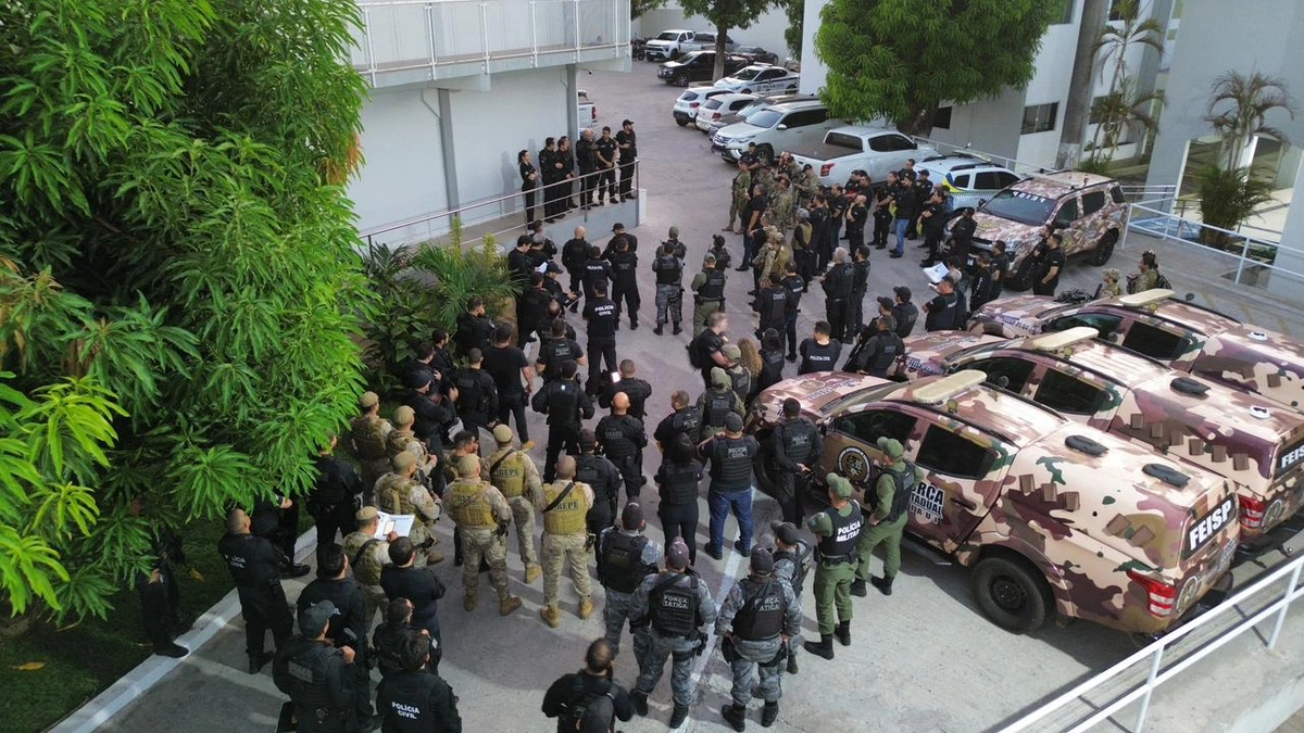 Polícia Civil prende 63 pessoas e apreende R$ 778 mil em megaoperação no Piauí