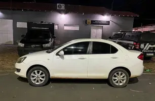 Polícia Civil recupera veículo roubado em Anísio de Abreu (Foto: Reprodução)