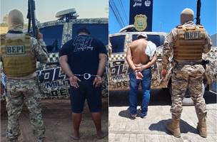 Polícia deflagra operação contra o tráfico em Bom Jesus e prendem dois suspeitos (Foto: Reprodução)