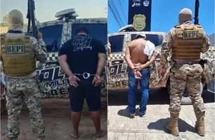 Polícia deflagra operação contra o tráfico em Bom Jesus e prendem dois suspeitos (Foto: Reprodução)
