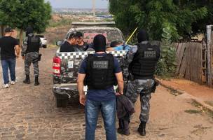Polícia impede execução e prende quatro suspeitos de 'tribunal do crime' em Picos (Foto: Divulgação/PMPI)