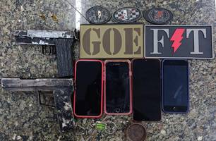 Polícia Militar apreende armas e prende suspeitos em operação em Timon (Foto: Reprodução)