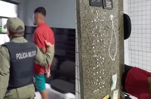Polícia prende jovem de 19 anos com 63 pedras de crack em Luís Correia (Foto: Reprodução)