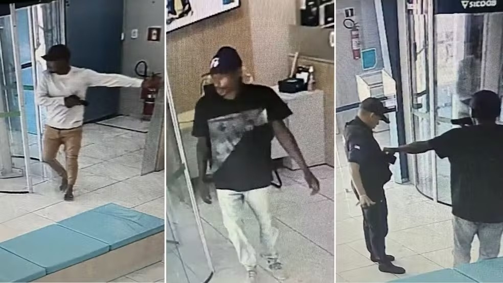 Polícia procura dupla que assaltou agência financeira em cidade no Maranhão