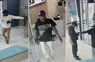 Polícia procura dupla que assaltou agência financeira em cidade no Maranhão (Foto: Reprodução)