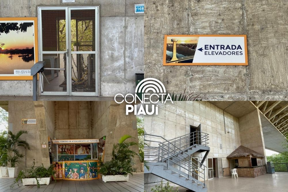 Ponte Estaiada segue com mirante fechado e frustra turistas em Teresina