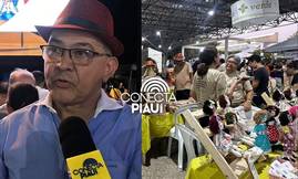 Prefeito Abdoral Melo participa da abertura da II Feira da Agricultura Familiar (Foto: Conecta Piauí)