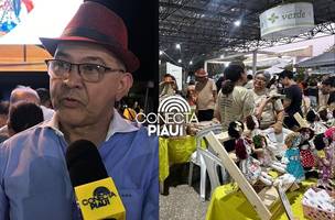 Prefeito Abdoral Melo participa da abertura da II Feira da Agricultura Familiar (Foto: Conecta Piauí)