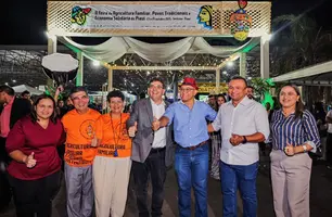 Prefeito Abdoral Melo participa da II Feira da Agricultura Familiar (Foto: Reprodução/Redes Sociais)