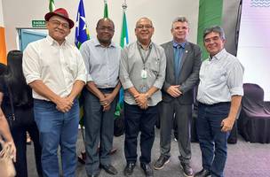 Prefeito Abdoral Melo participa de audiência sobre cursos do IFPI em Esperantina (Foto: Reprodução)