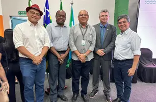 Prefeito Abdoral Melo participa de audiência sobre cursos do IFPI em Esperantina (Foto: Reprodução)