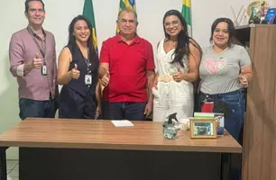 Prefeito de Pau D’árco do Piauí realiza reunião voltada ao avanço da educação (Foto: Reprodução)