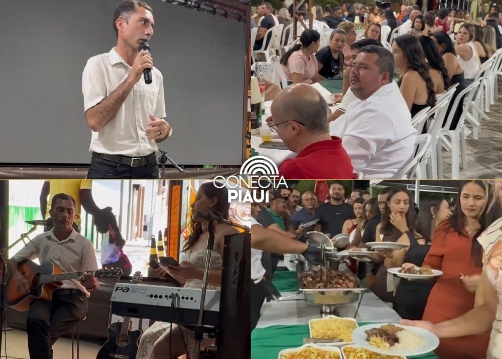 Prefeito de Paulistana antecipa festa dos servidores em noite de festa e gratidão
