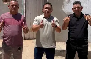 Prefeito visita obras de reforma do CRAS em São Francisco do Piauí (Foto: Reprodução)