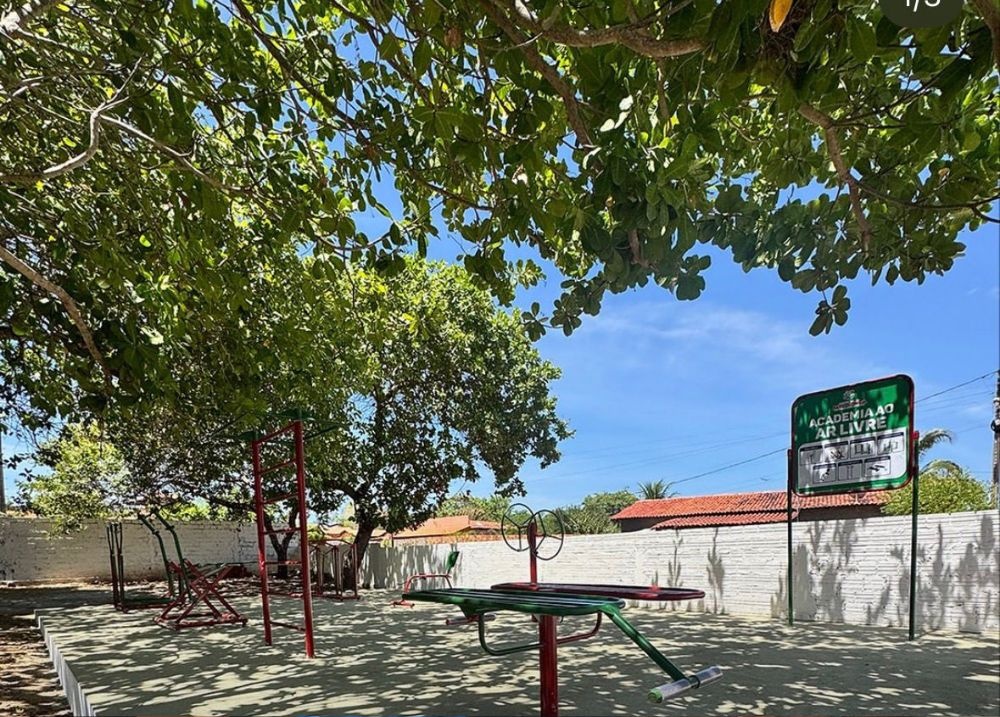 Prefeitura de Alto Longá inaugura academia ao ar livre em Centro de Convivência