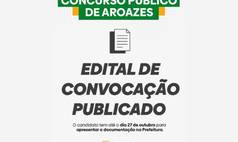 Prefeitura de Aroazes divulga lista dos 131 aprovados em concurso público