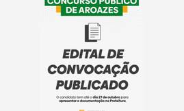 Prefeitura de Aroazes divulga lista dos 131 aprovados em concurso público (Foto: Reprodução)