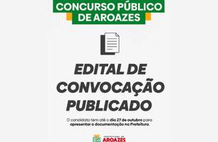 Prefeitura de Aroazes divulga lista dos 131 aprovados em concurso público (Foto: Reprodução) Prefeitura de Aroazes divulga lista dos 131 aprovados em concurso público (Foto: Reprodução)