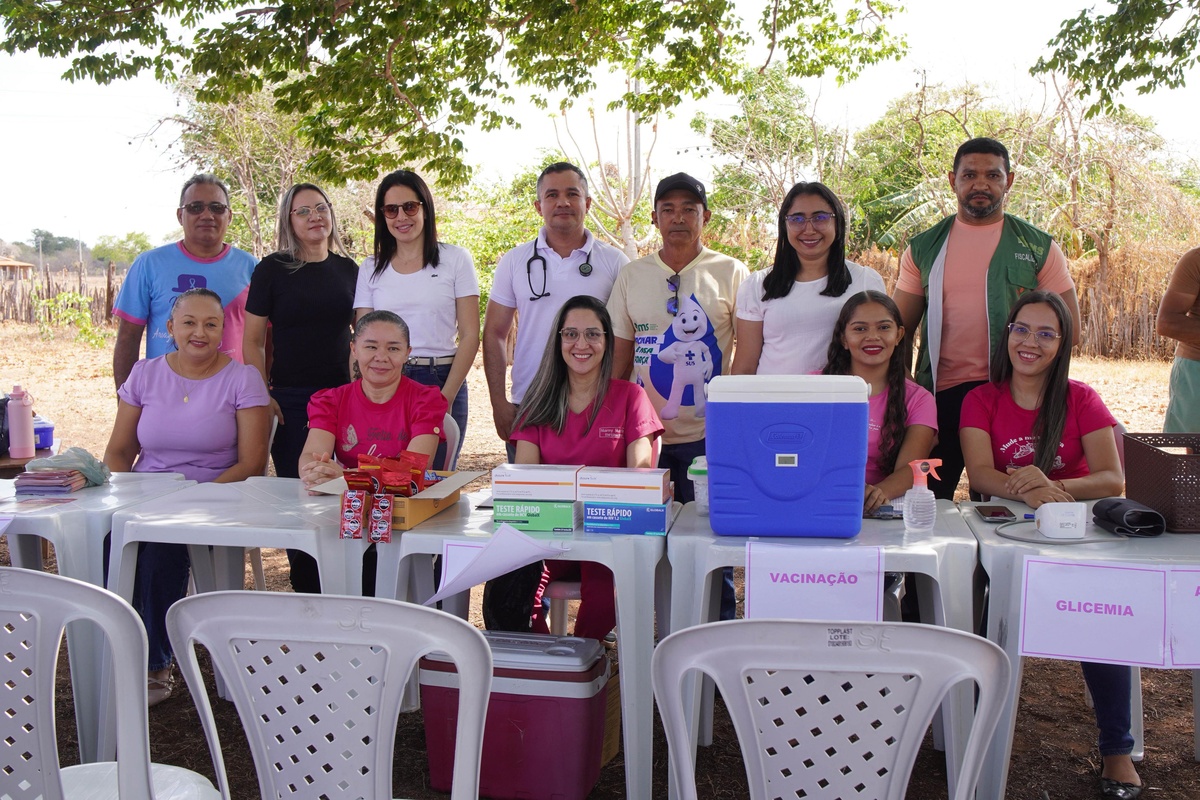Prefeitura de Aroazes leva serviços e cidadania à comunidade Serra da Raquel