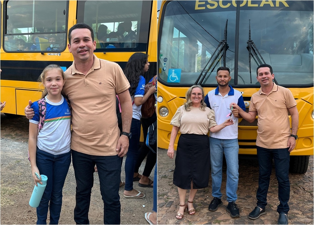 Prefeitura de Caxingó adquire ônibus escolar 0KM com recursos do FUNDEB