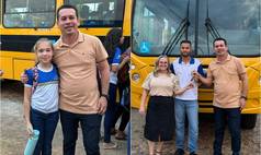 Prefeitura de Caxingó adquire ônibus escolar 0 km com recursos do Fundeb