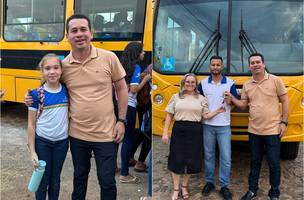 Prefeitura de Caxingó adquire ônibus escolar 0KM com recursos do FUNDEB (Foto: Reprodução)