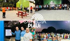 Prefeitura de Caxingó inaugura praça na localidade Jacobina