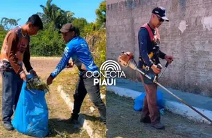 Prefeitura de Cocal de Telha intensifica limpeza e manutenção das vias públicas (Foto: Reprodução)