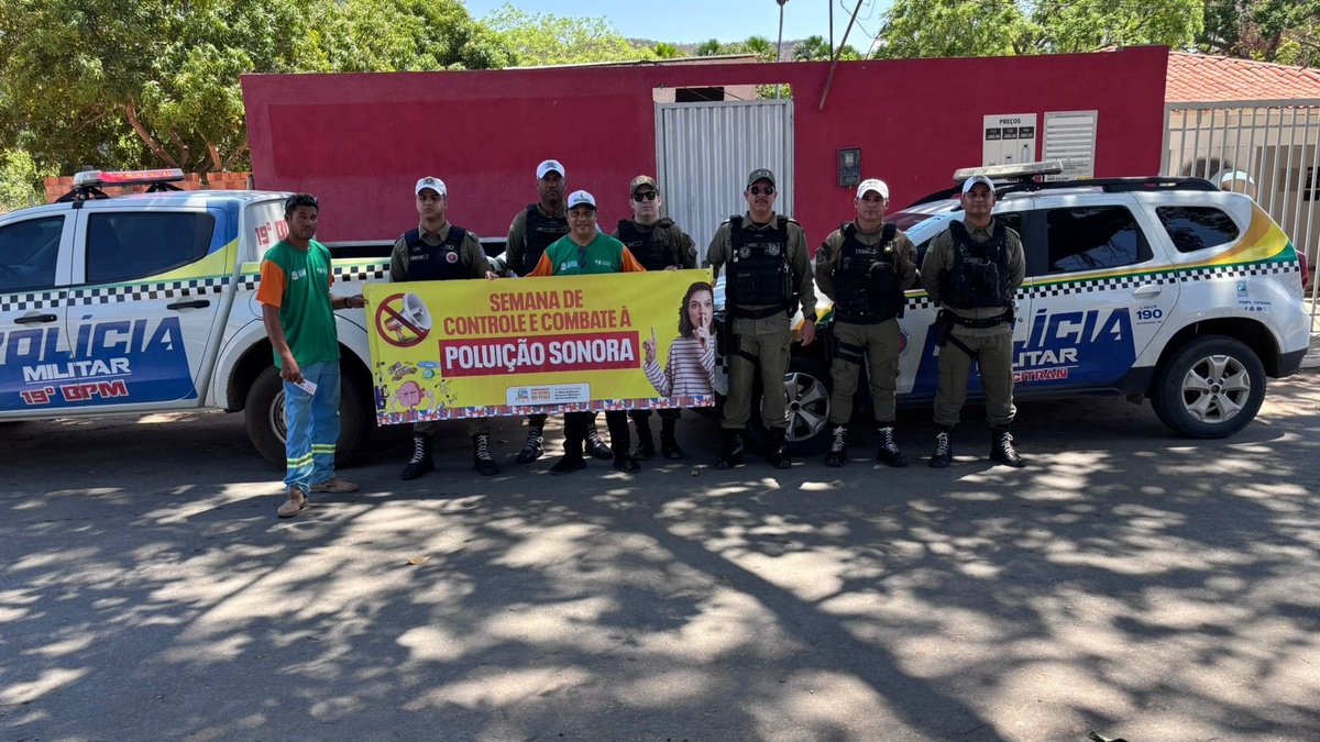 Prefeitura de Palmeira do Piauí combate a poluição sonora com blitz educativa