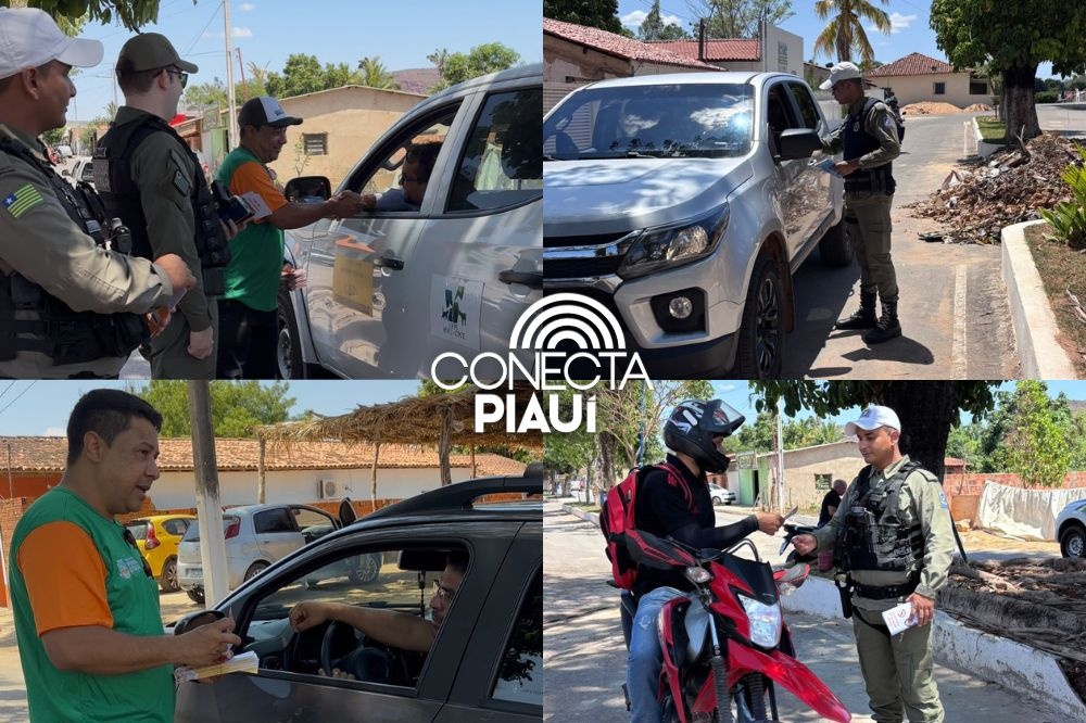 Prefeitura de Palmeira do Piauí combate a poluição sonora com blitz educativa