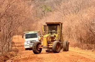 Prefeitura de Picos avança na recuperação de 28 km de estradas na zona rural (Foto: Reprodução)