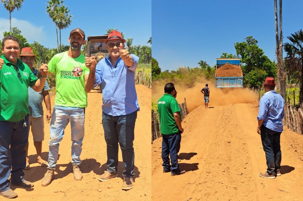 Prefeitura de São João do Arraial recupera estrada que liga Taboca ao Pajeú