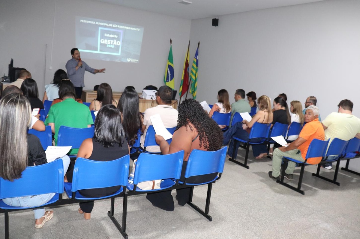 Prefeitura de São Raimundo Nonato realiza reunião para tratar de relatório da Gestão Municipal 2025