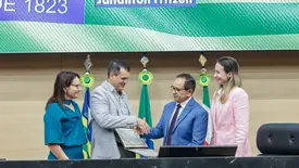 Presidente da Aprosoja Piauí recebe Título de Cidadão Piauiense na Alepi (Foto: Reprodução)