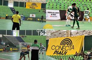 Primeiro dia da Copa Nordeste de Futsal agita a Arena Verdão (Foto: Conecta Piauí) Primeiro dia da Copa Nordeste de Futsal agita a Arena Verdão (Foto: Conecta Piauí)
