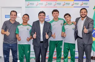 Rafael Fonteles anuncia nova Turma ITA/IME após destaque de alunos da rede pública (Foto: Gabriel Paulino)