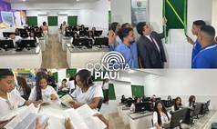 Rafael Fonteles entrega escola revitalizada e climatizada em Teresina